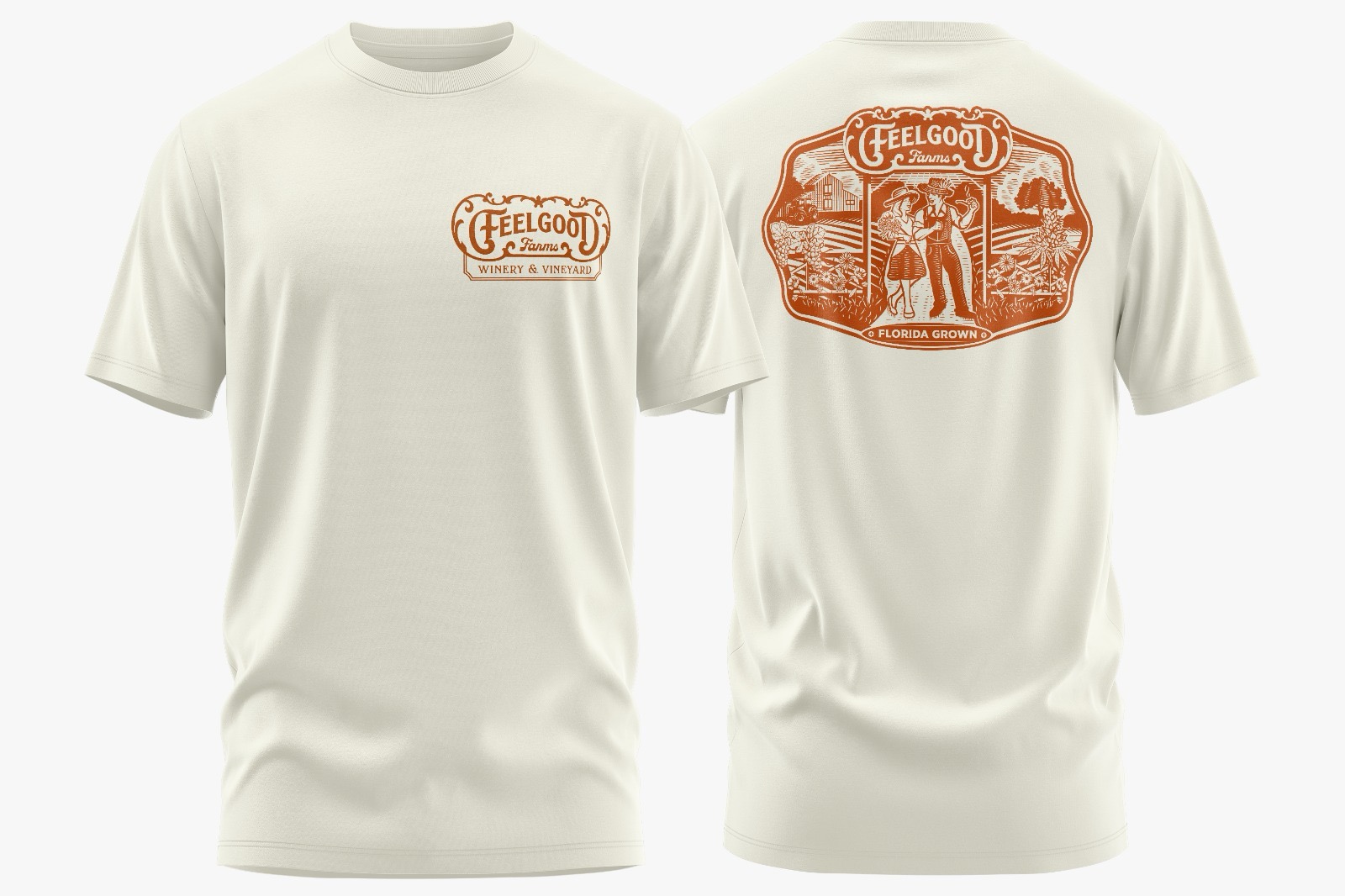 T-Shirt - Feelgood Farms Masthead